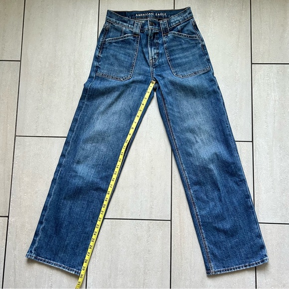 Jeans - American Eagle Mid-Rise Stovepipe Utility - Picture 3 of 14